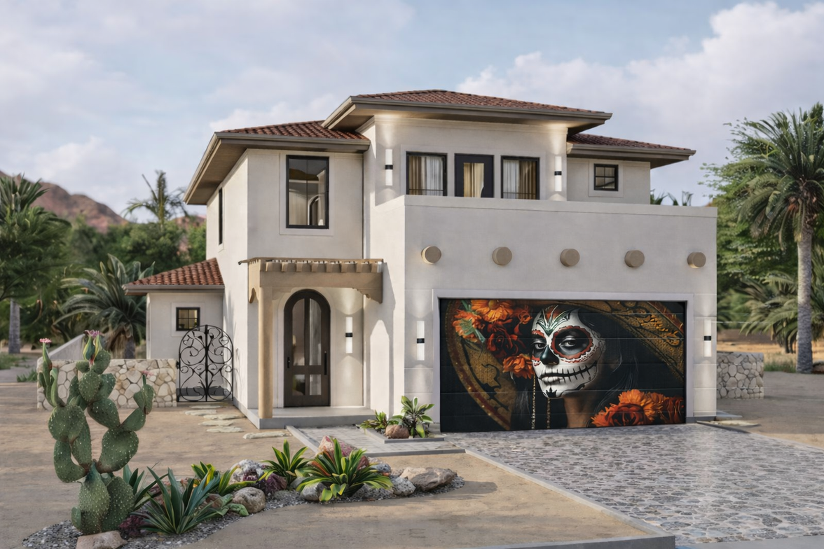 Magnetic Garage Door Cover – Double Door