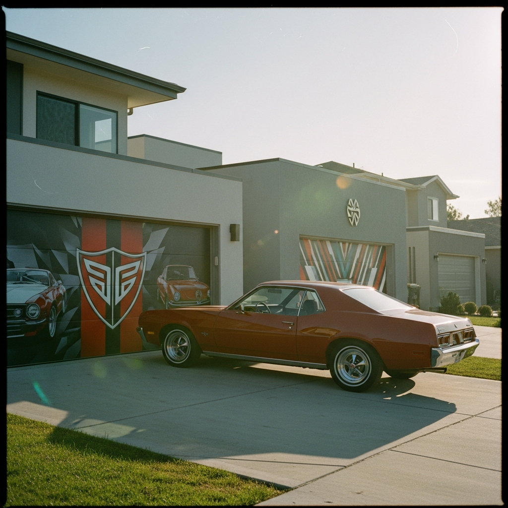 Magnetic Garage Door Cover – Double Door