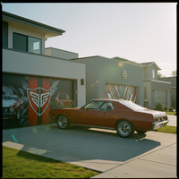 Magnetic Garage Door Cover – Double Door