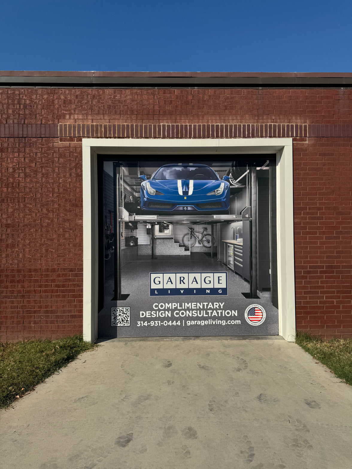 Magnetic Garage Door Cover – Single Door