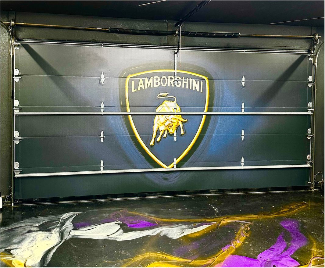 Magnetic Garage Door Cover – Oversized Double Door