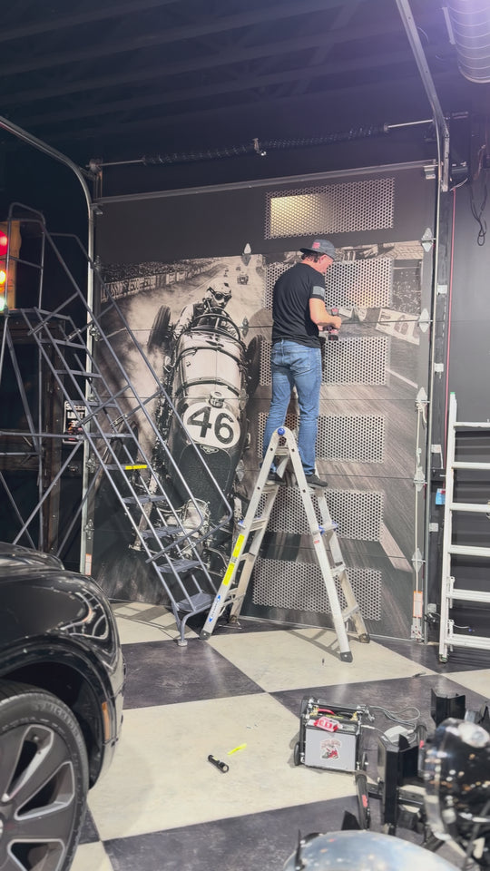 Magnetic Garage Door Cover – Oversized Double Door