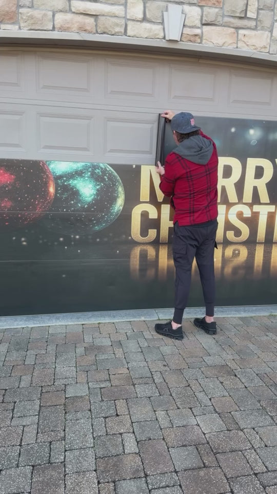 Magnetic Garage Door Cover – Double Door