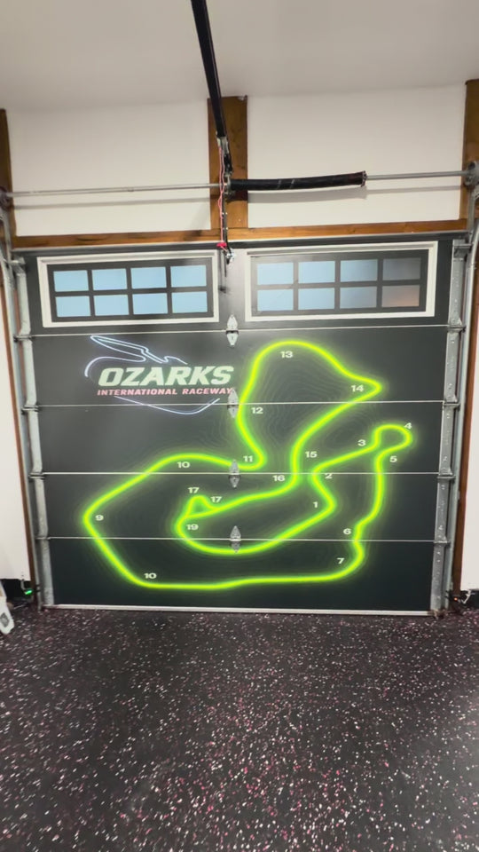 Magnetic Garage Door Cover – Single Door